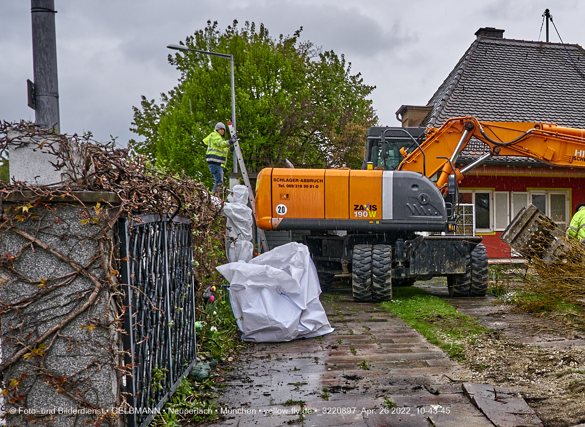 26.04.2022 - Baustelle Niederalmstraße 16